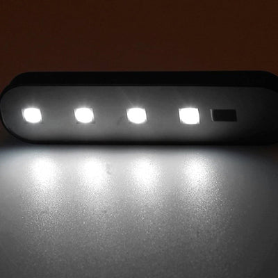 Lot 4 Feux Sécurité Portière LED Clignotants Détection - vue de dessus - Becquet Voiture