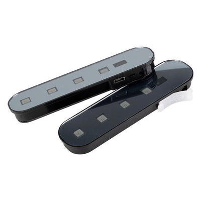 Lot 4 Feux Sécurité Portière LED Clignotants Détection - vue de profil - Becquet Voiture