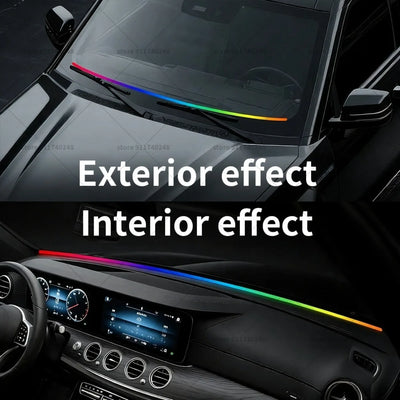 Lumière d'Ambiance RGB Intérieur Volkswagen Passat - installé sur véhicule - Becquet Voiture