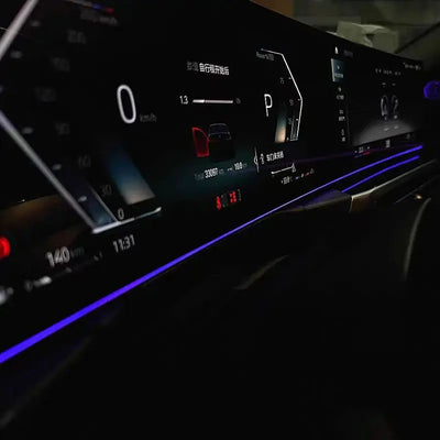 Lumière d'Ambiance sous Écran BMW G20 G60 G05 - vue arrière - Becquet Voiture