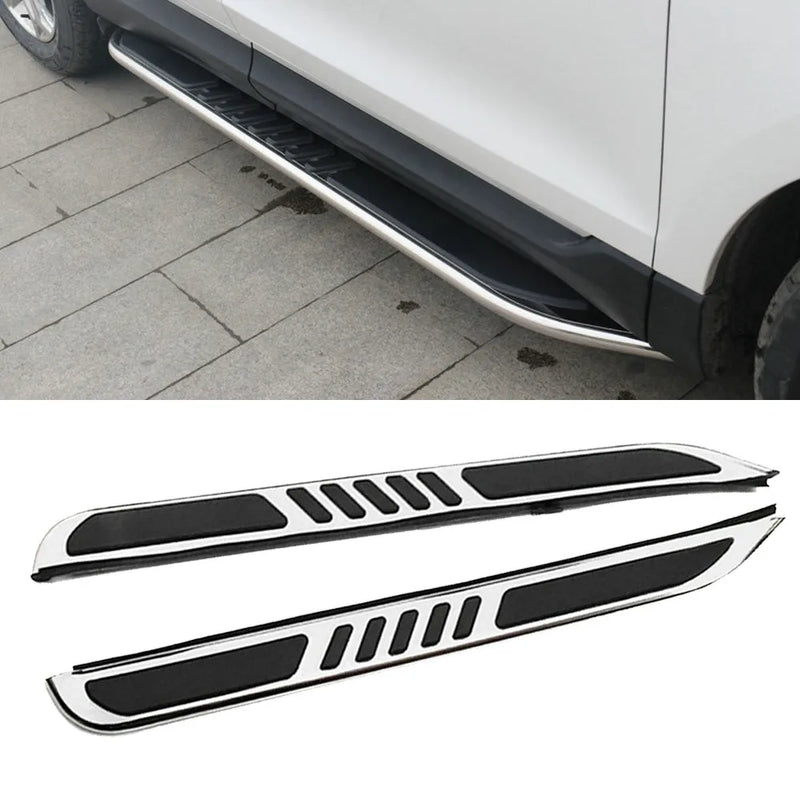 Marchepieds Aluminium Jeep Grand Cherokee 2022-2025 - vue de dessus - Becquet Voiture