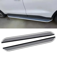 Marchepieds Aluminium Jeep Renegade 2015-2023 - détail du montage - Becquet Voiture