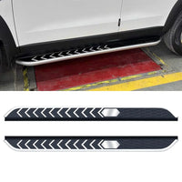 Marchepieds Aluminium Jeep Renegade 2015-2023 - vue de profil 2 - Becquet Voiture