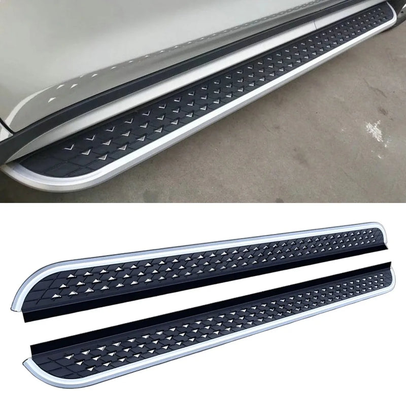 Marchepieds Aluminium Toyota Corolla Cross 2022-2025 - vue de trois-quarts 2 - Becquet Voiture
