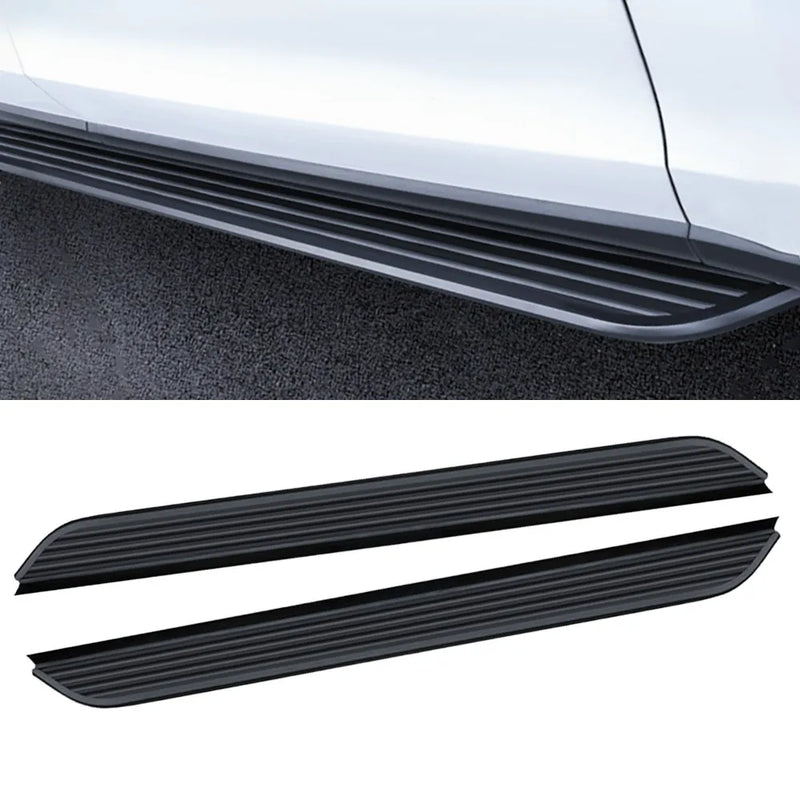 Marchepieds Aluminium Toyota Corolla Cross 2022-2025 - vue rapprochée - Becquet Voiture