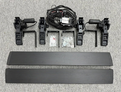 Marchepieds Électriques Rétractables Mercedes Classe G W463 2000-2018 - vue de profil - Becquet Voiture