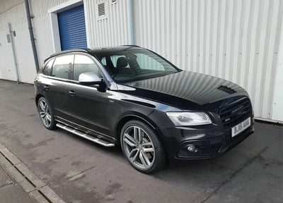 Marchepieds Latéraux Aluminium Audi Q5 2009-2017 - vue arrière - Becquet Voiture