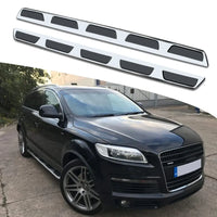 Aluminum Side Steps Audi Q7 2006-2015 - front view - Becquet Voiture