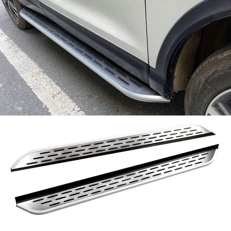 Marchepieds Latéraux Aluminium Buick Encore GX 2020-2025 - vue rapprochée - Becquet Voiture