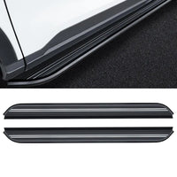 Seitliche Trittstufen Aluminium Cadillac XT4 2019-2023 - Montagedetail - Becquet Voiture