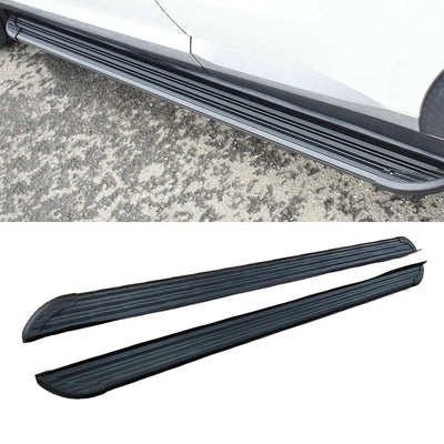 Marchepieds Latéraux Aluminium Honda CR-V 2023-2025 (réf. 2) - en situation - Becquet Voiture