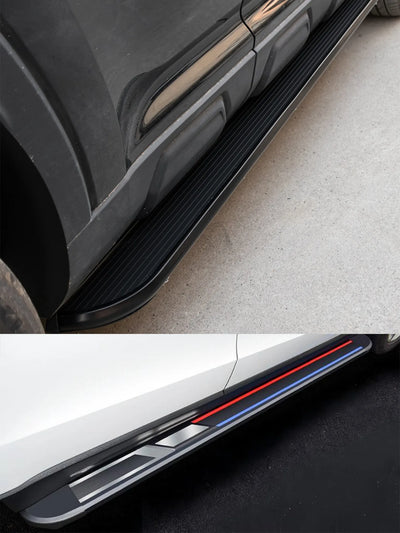 Marchepieds Latéraux Aluminium Honda CR-V 2023-2025 (réf. 2) - vue arrière - Becquet Voiture