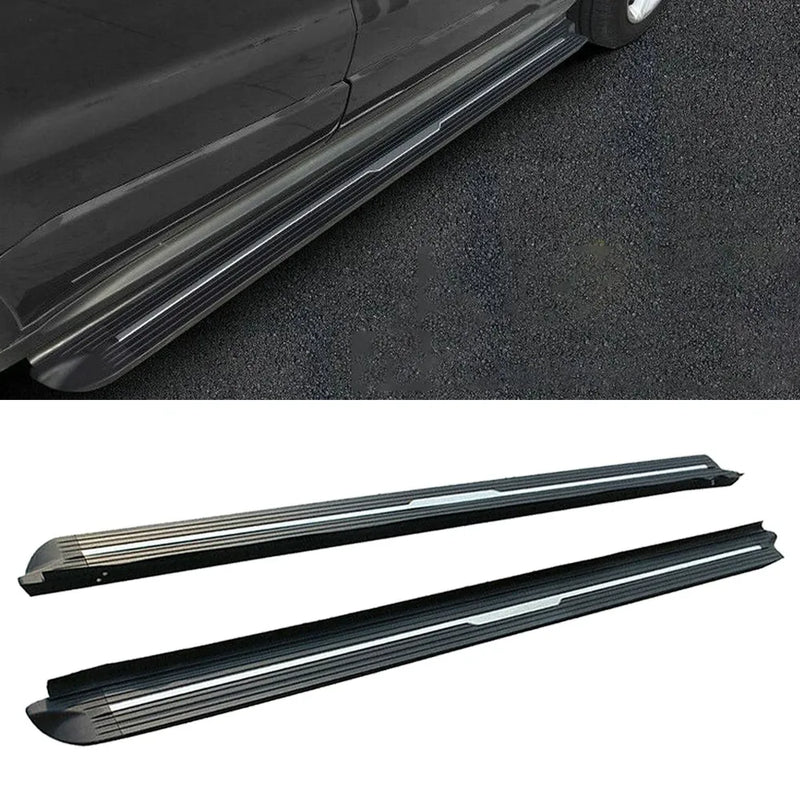 Marchepieds Latéraux Aluminium Honda CR-V 2023-2025 (réf. 2) - vue de face 2 - Becquet Voiture