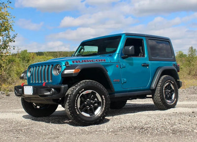 Marchepieds Latéraux Aluminium Jeep Wrangler JL 2 Portes 2018-2025 - packshot studio - Becquet Voiture