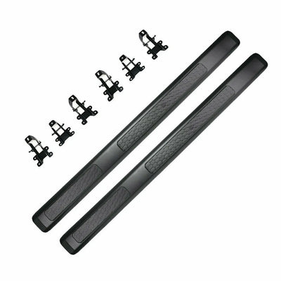 Marchepieds Latéraux Aluminium Jeep Wrangler JL 2018-2025 - vue de profil - Becquet Voiture