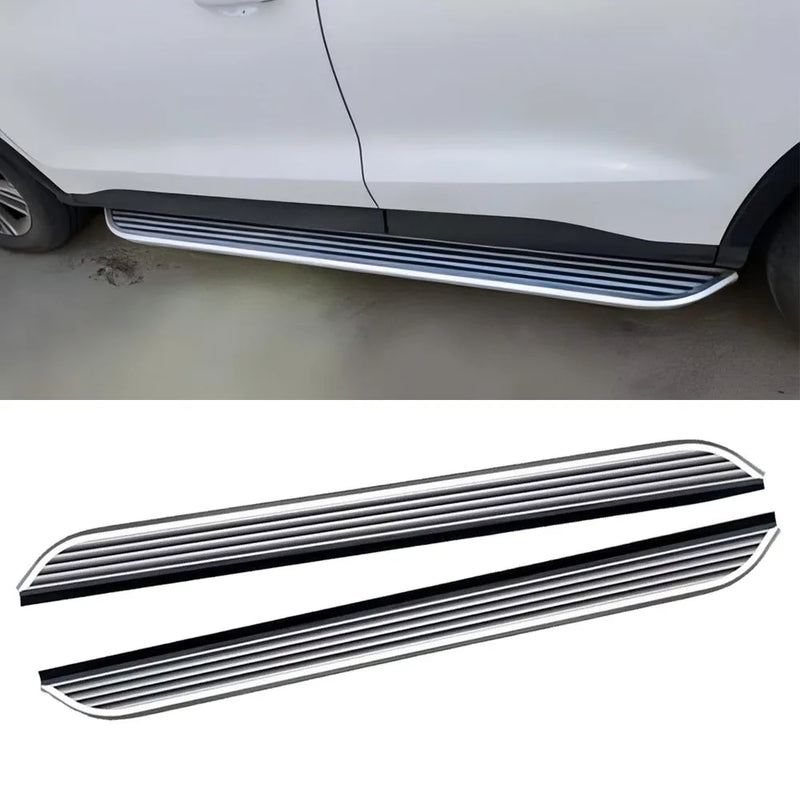 Marchepieds Latéraux Aluminium Mazda CX-8 2017-2024 - packshot studio 2 - Becquet Voiture