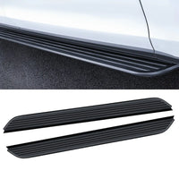 Marchepieds Latéraux Aluminium Mitsubishi Outlander 2022-2025 - vue rapprochée - Becquet Voiture