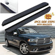 Marchepieds Latéraux Aluminium Noir Dodge Durango 2018-2025