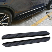 Marchepieds Latéraux Aluminium Noir Toyota RAV4 2019-2023 - vue de trois-quarts 2 - Becquet Voiture