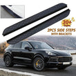 Marchepieds Latéraux Aluminium Porsche Cayenne 2019-2024