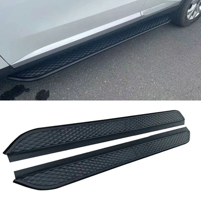 Marchepieds Latéraux Aluminium Porsche Macan 2014-2024 (réf. 2) - détail du montage - Becquet Voiture