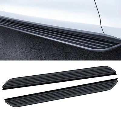 Marchepieds Latéraux Aluminium Porsche Macan 2014-2024 (réf. 2) - vue de face 2 - Becquet Voiture