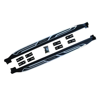 Marchepieds Latéraux Jeep Cherokee KL 2014-2023 - vue de profil - Becquet Voiture