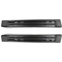 Marchepieds Latéraux Jeep Wrangler JL 2 Portes 2018-2025 - vue de profil - Becquet Voiture