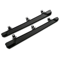 Marchepieds Latéraux Jeep Wrangler JL 4 Portes 2018-2025 - vue de profil - Becquet Voiture