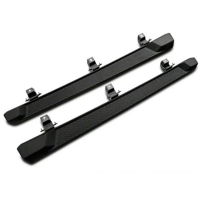 Marchepieds Latéraux Jeep Wrangler JL 4 Portes 2018-2025 - vue de profil - Becquet Voiture