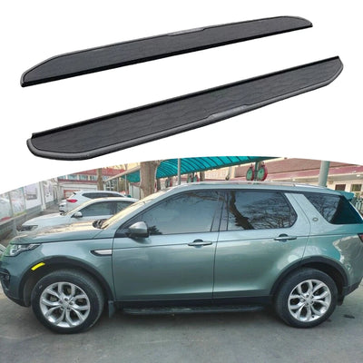 Marchepieds Latéraux Land Rover Discovery Sport L550 2015-2025 - détail du montage - Becquet Voiture
