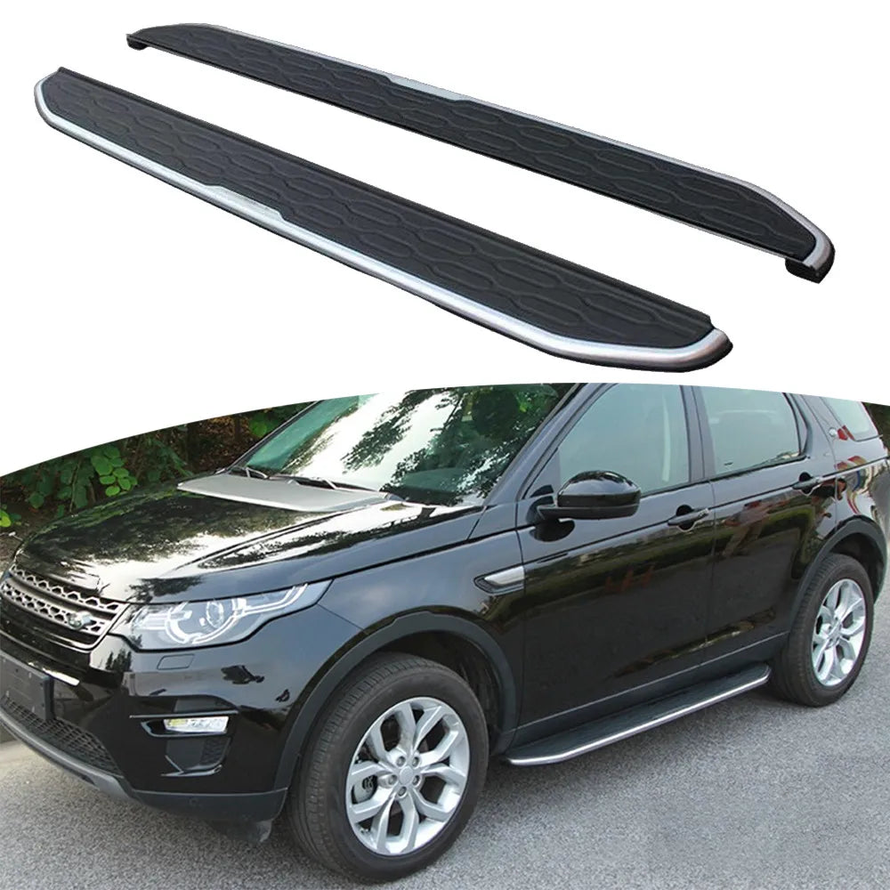 Marchepieds Latéraux Land Rover Discovery Sport L550 2015-2025 - vue de face - Becquet Voiture