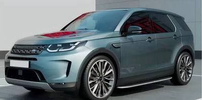 Marchepieds Latéraux Land Rover Discovery Sport L550 2015-2025 - vue de trois-quarts - Becquet Voiture