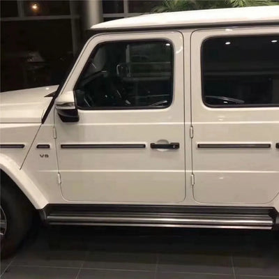 Marchepieds Latéraux Mercedes Classe G W463 2019-2024 - installé sur véhicule - Becquet Voiture