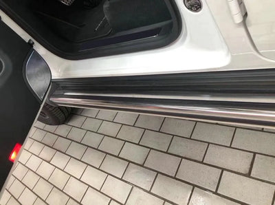 Marchepieds Latéraux Mercedes Classe G W463 2019-2024 - vue de trois-quarts - Becquet Voiture