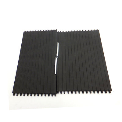 Mécanisme tiroir porte-gobelets avant BMW X5 E70 2007-2013 - détail du montage - Becquet Voiture