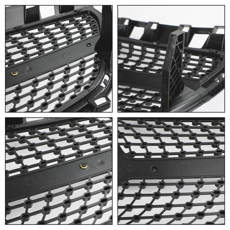 Mercedes Benz Classe A W176 2013-2015 Grille Pare-Chocs Avant Noir - installé sur véhicule - Becquet Voiture