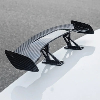 Mini Aileron Universel Arrière Décoratif ABS - vue de trois-quarts - Becquet Voiture