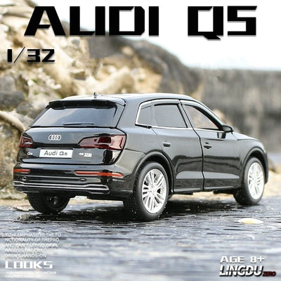 Miniature Audi Q5 1:32 - détail du montage - Becquet Voiture