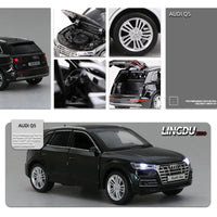 Miniature Audi Q5 1:32 - vue de dessus - Becquet Voiture