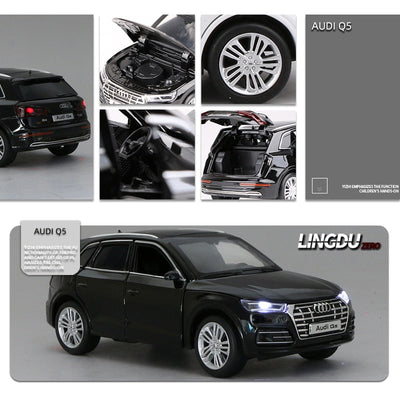 Miniature Audi Q5 1:32 - vue de dessus - Becquet Voiture