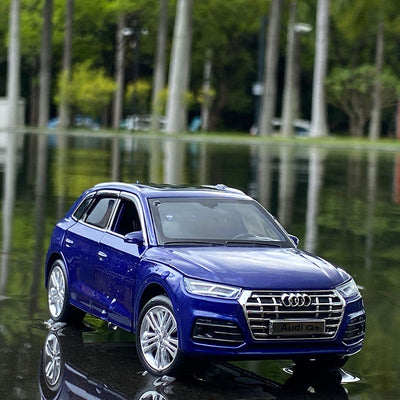 Miniature Audi Q5 1:32 - vue de trois-quarts - Becquet Voiture