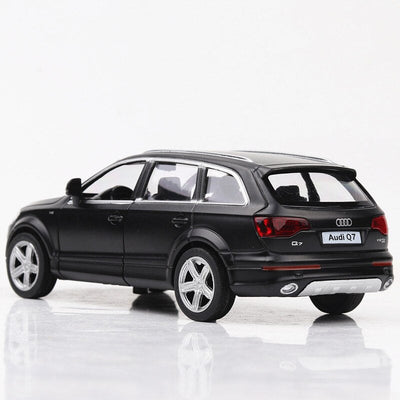 Miniature Audi Q7 1:36 Réplique Métallique - vue arrière - Becquet Voiture