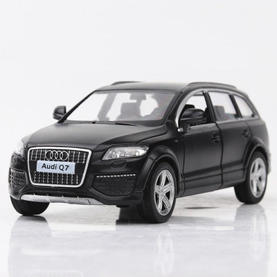Miniature Audi Q7 1:36 Réplique Métallique - vue de face - Becquet Voiture