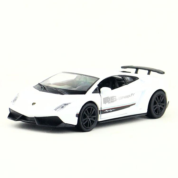 Miniature Lamborghini Gallardo Superleggera 1:36 - vue arrière - Becquet Voiture