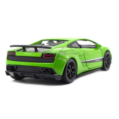Miniature Lamborghini Gallardo Superleggera 1:36 - vue de profil 2 - Becquet Voiture