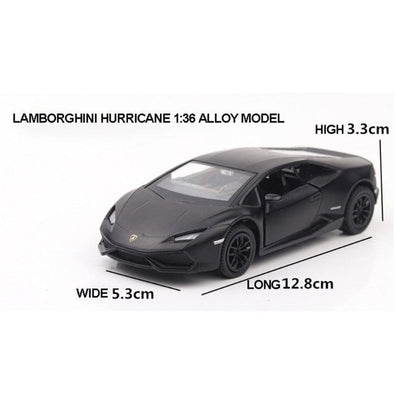 Miniature Lamborghini Huracan 1:36 - en situation - Becquet Voiture