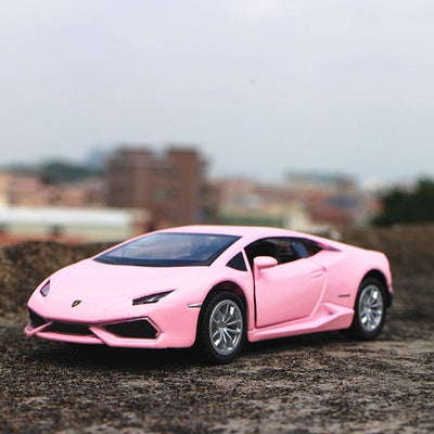 Miniature Lamborghini Huracan 1:36 - vue arrière - Becquet Voiture