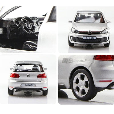 Miniature VW Golf 6 GTI 1:36 - détail du montage - Becquet Voiture