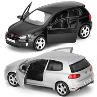 1:36 Scale VW Golf 6 GTI Miniature - rear view - Becquet Voiture